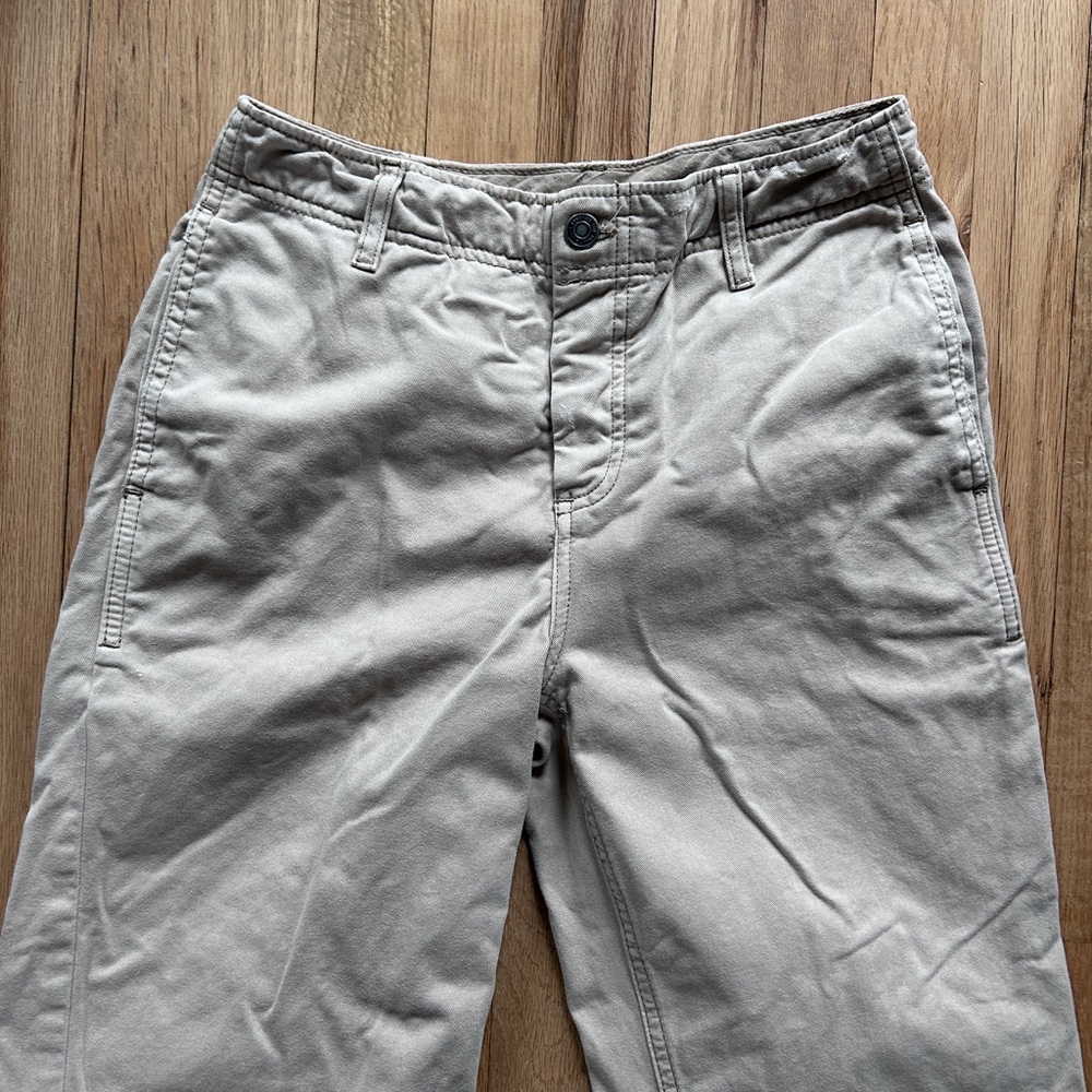 Free People Khaki Pants. Size 26. Great condition. Button fly. - Picture 3 of 4